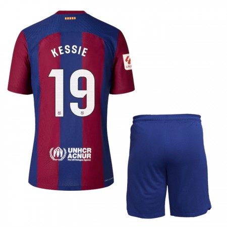 FC Barcelona Kessie 19 Barn Hjemmedrakt 2023-24 Kortermet FC Barcelona Kessie 19 Barn Hjemmedrakt 2023-24 Kortermet